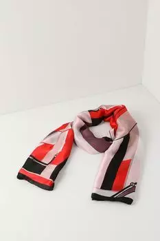 Палантин с добавлением шелка с принтом Mellizos