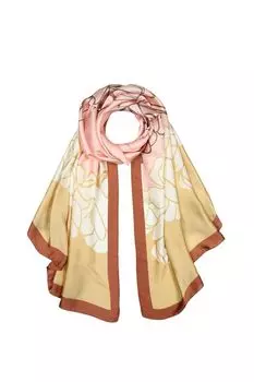 Палантин с добавлением шелка с принтом Mellizos