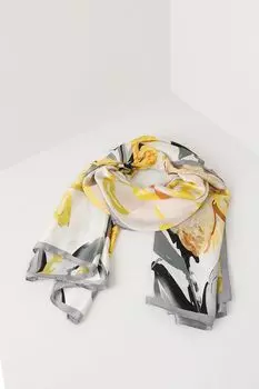 Палантин с добавлением шелка с принтом Mellizos