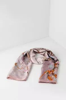 Палантин с добавлением шелка с принтом Mellizos