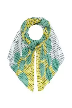 Палантин с добавлением шелка с принтом Mellizos