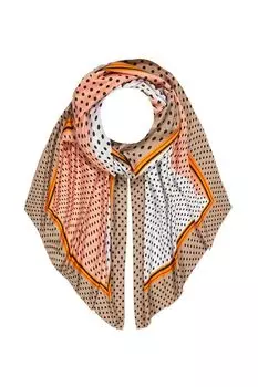 Палантин с добавлением шелка с принтом Mellizos