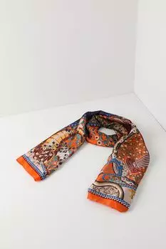 Палантин с добавлением шелка с принтом Mellizos