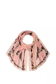 Палантин с добавлением шелка с принтом Mellizos