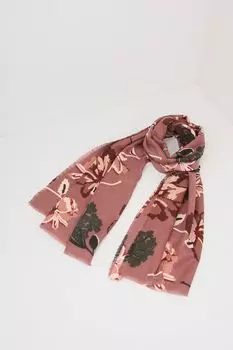 Палантин с добавлением шерсти и принтом Auranna