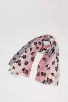 Палантин с добавлением шерсти с принтом Auranna