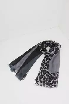 Палантин с добавлением шерсти с принтом Auranna