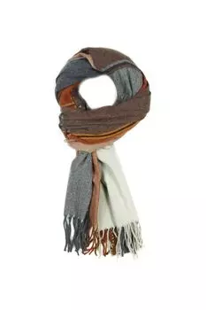 Палантин с добавлением шерсти с принтом Mellizos