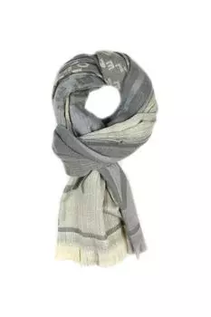 Палантин с добавлением шерсти с принтом Mellizos