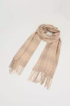 Палантин с добавлением шерсти в клетку BELUCCI