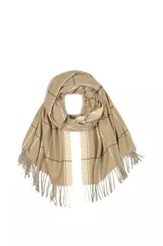 Палантин с добавлением шерсти в клетку Mellizos