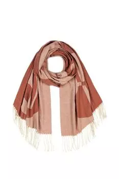 Палантин с добавлением шерсти в клетку Mellizos