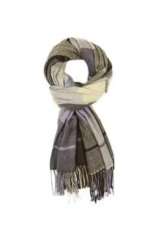 Палантин с добавлением шерсти в клетку Mellizos