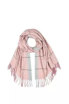 Палантин с добавлением шерсти в клетку Mellizos