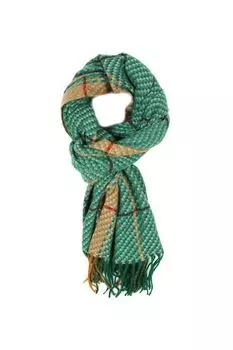 Палантин с добавлением шерсти в клетку Mellizos