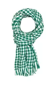 Палантин с добавлением шерсти в клетку Mellizos