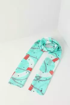 Палантин с принтом Fraas