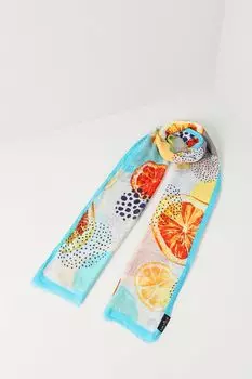 Палантин с принтом Fraas