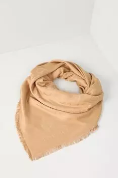 Палантин с принтом из жаккардовой вискозы TWINSET