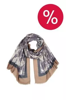 Палантин с принтом Mellizos