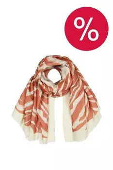 Палантин с принтом Mellizos