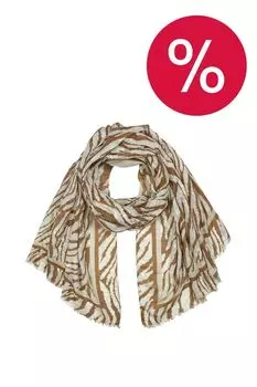 Палантин с принтом Mellizos