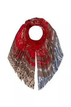 Палантин с принтом Mellizos