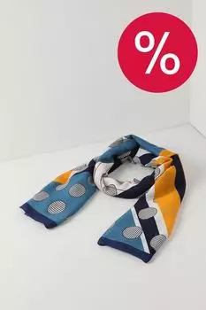 Палантин с принтом Mellizos