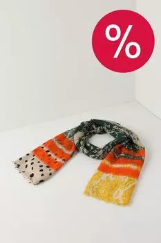 Палантин с принтом Mellizos