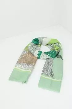 Палантин с принтом Mellizos