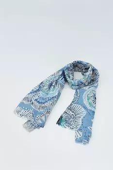 Палантин с принтом Mellizos