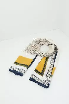 Палантин с принтом Mellizos