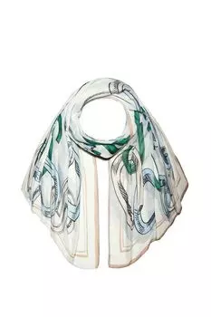 Палантин с принтом Mellizos