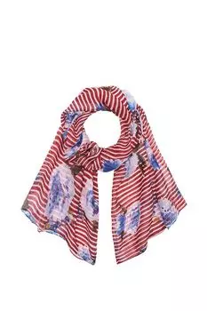 Палантин с принтом Mellizos