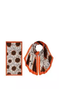 Палантин с принтом Mellizos