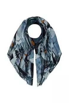 Палантин с принтом Mellizos