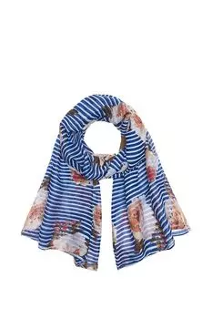 Палантин с принтом Mellizos