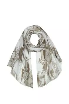 Палантин с принтом Mellizos