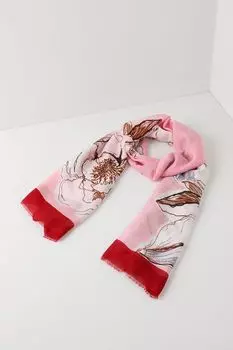 Палантин с принтом Mellizos