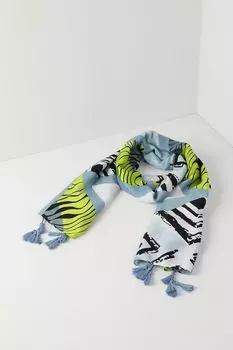 Палантин с принтом Mellizos