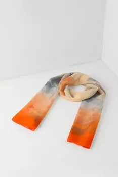 Палантин с принтом Mellizos