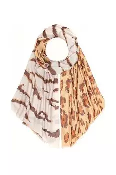 Палантин с принтом Mellizos