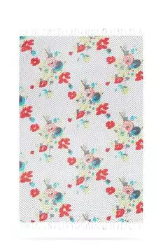 Палантин шелковый с принтом MICHEL KATANA