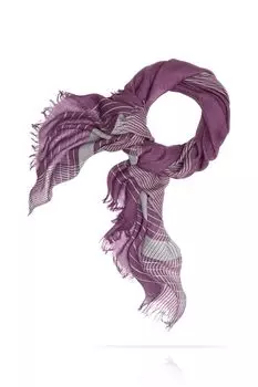 Палантин шерстяной в полоску MICHEL KATANA