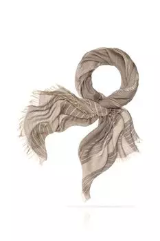 Палантин шерстяной в полоску MICHEL KATANA