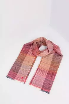 Палантин в клетку с бахромой Esprit Casual