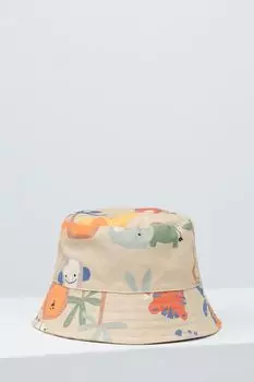 Панама хлопковая с принтом Fagottino