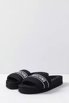 Пантолеты с логотипом бренда Love Moschino