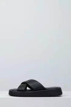 Пантолеты-шлепанцы кожаные Gioia Dell’Acqua