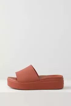 Пантолеты-шлепанцы на платформе Crocs